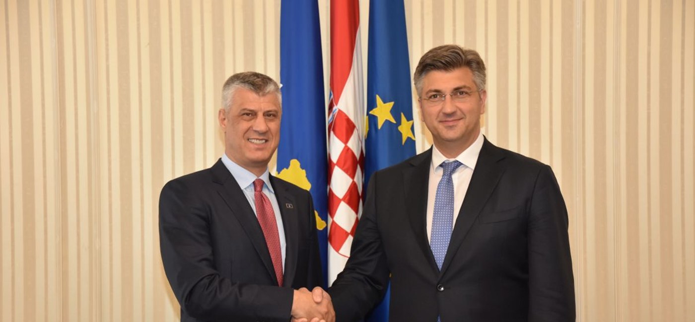 Predsjednik Vlade primio kosovskog predsjednika Thaçija: Unaprjeđujemo bilateralne odnose